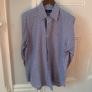 Blue Plaid Ralph Lauren Button Down